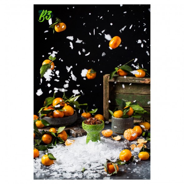 Табак B3 - Mandarin Ice (Ледяной Мандарин, 50 грамм) купить в Воронеже