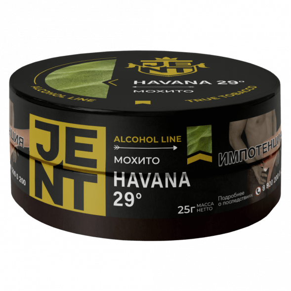 Табак Jent - Havana 29 (Мохито, 25 грамм) купить в Воронеже