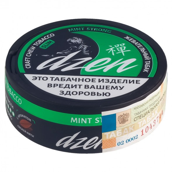 Табак жевательный DZEN Strong - Mint Slim (Мята) купить в Воронеже