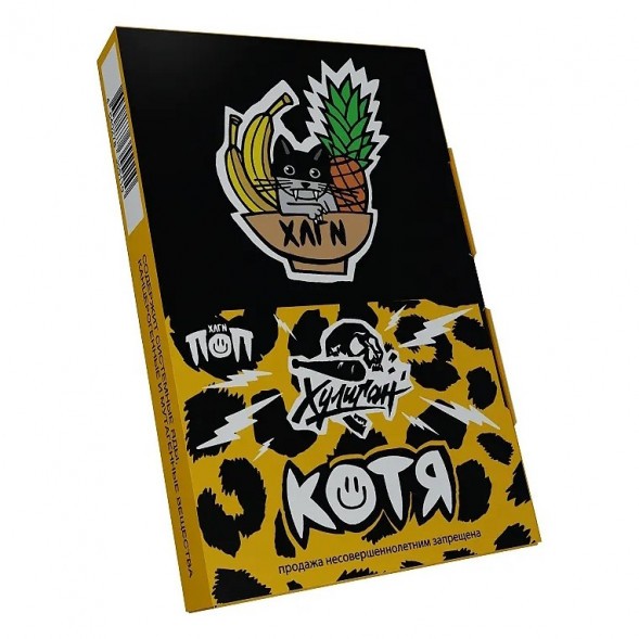 Табак Хулиган - Котя (Банановый Ананас, 200 грамм) купить в Воронеже