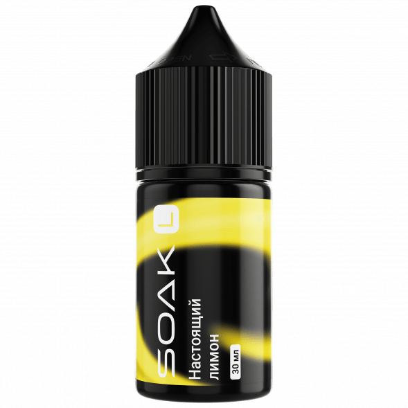 Жидкость SOAK L30 - True Lemon (Настоящий Лимон, 30 мл, 2 мг) купить в Воронеже