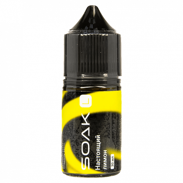 Жидкость SOAK L30 - True Lemon (Настоящий Лимон, 30 мл, 2 мг) купить в Воронеже