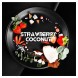 Табак BlackBurn - Strawberry Coconut (Клубника - Кокос и Эвкалипт, 100 грамм) купить в Воронеже