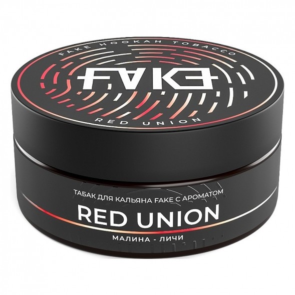 Табак FAKE - Red Union (Малина и Личи, 100 грамм) купить в Воронеже