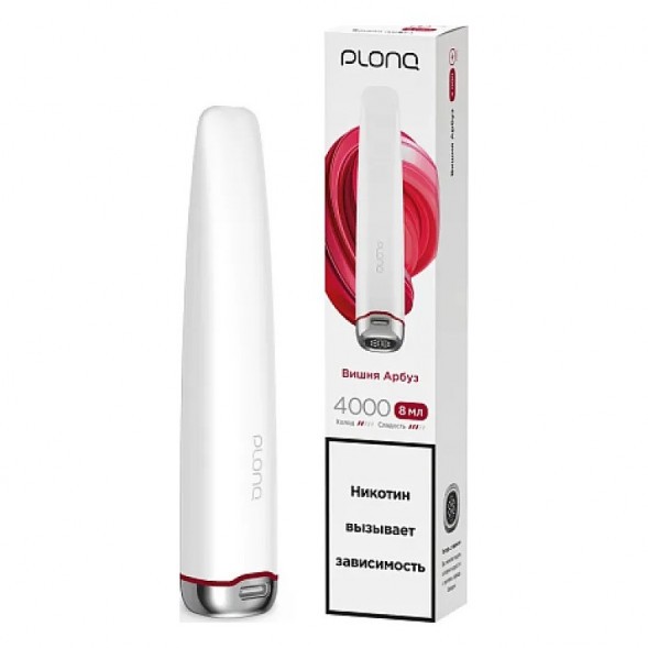 PLONQ PLUS PRO - Вишня Арбуз (4000 затяжек) купить в Воронеже