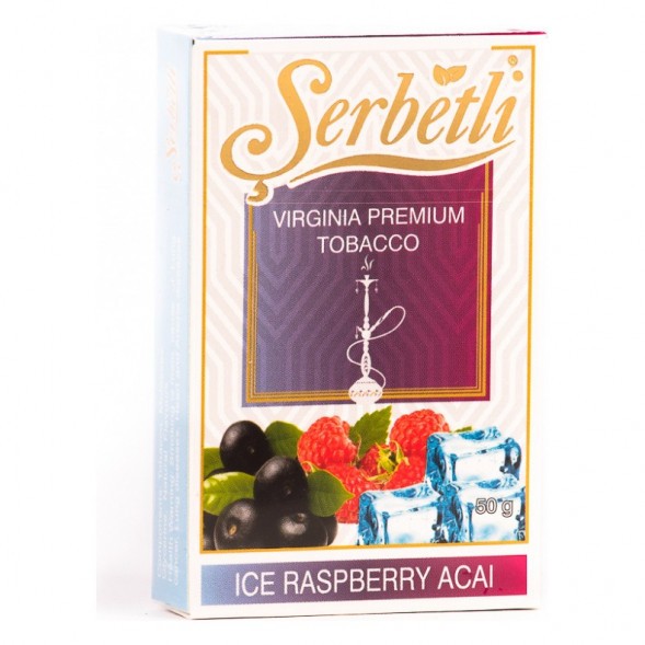 Табак Serbetli - Ice Raspberry Acai (Асаи Малина со Льдом, 50 грамм, Акциз) купить в Воронеже