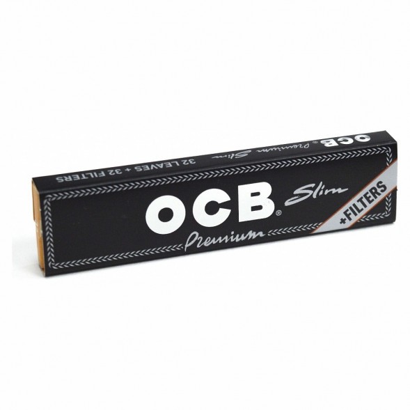Бумага для самокруток OCB - SLIM Premium +FILTERS (32 штуки) купить в Воронеже