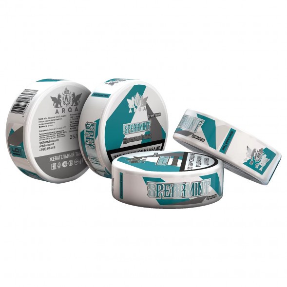 Табак жевательный ARQ Tobacco - Spearmint (10 грамм) купить в Воронеже