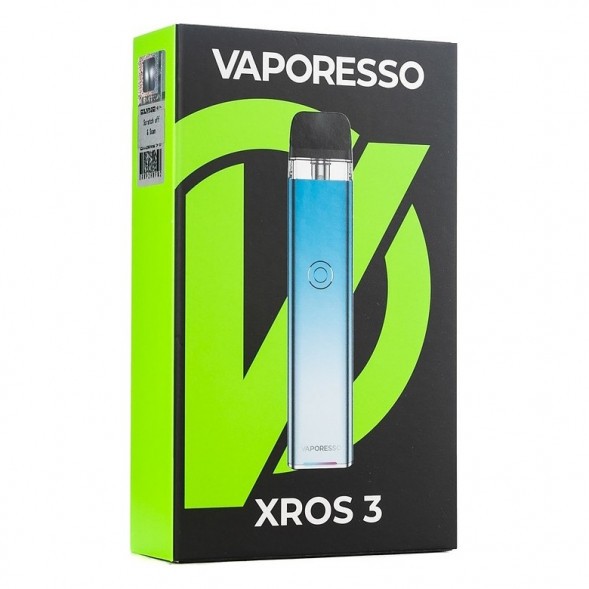 Электронная сигарета Vaporesso XROS 3 - Sky Blue купить в Воронеже